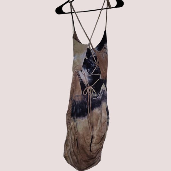 Tie Dye Body-con Dress - Picture 2 of 2